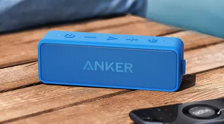Бездротову колонку Anker Soundcore 2 на 12 Вт із захистом IPX7 та автономністю до 24 годин продають на Amazon за акційною ціною
