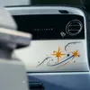 Embroidery on the doors of the Rolls-Royce Cullinan Cosmos.