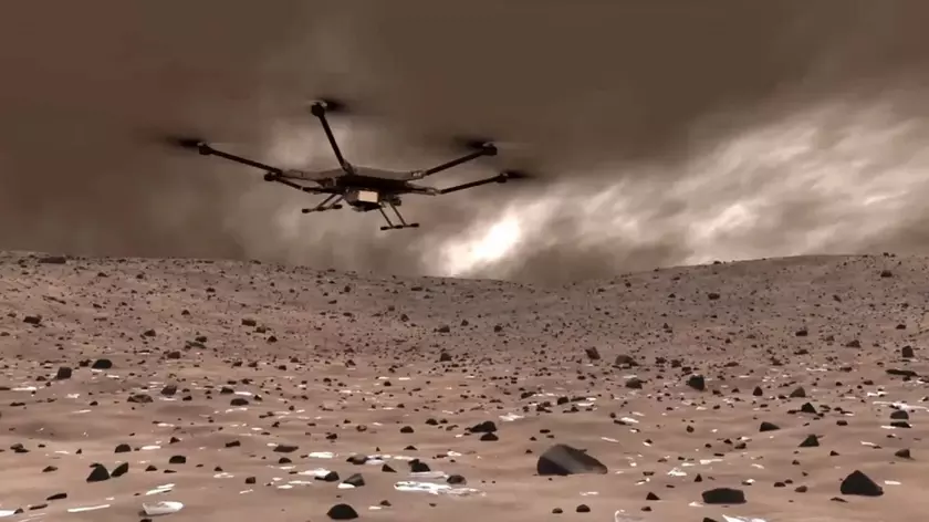 Миссия на Марс: Новый концепт Mars Chopper поражает воображение