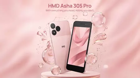 HMD Asha 305 Pro: реінкарнація бюджетної легенди з рожевим корпусом та TikTok
