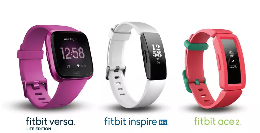 Fitbit представила «умные» часы Versa Lite и фитнес-браслеты до $100