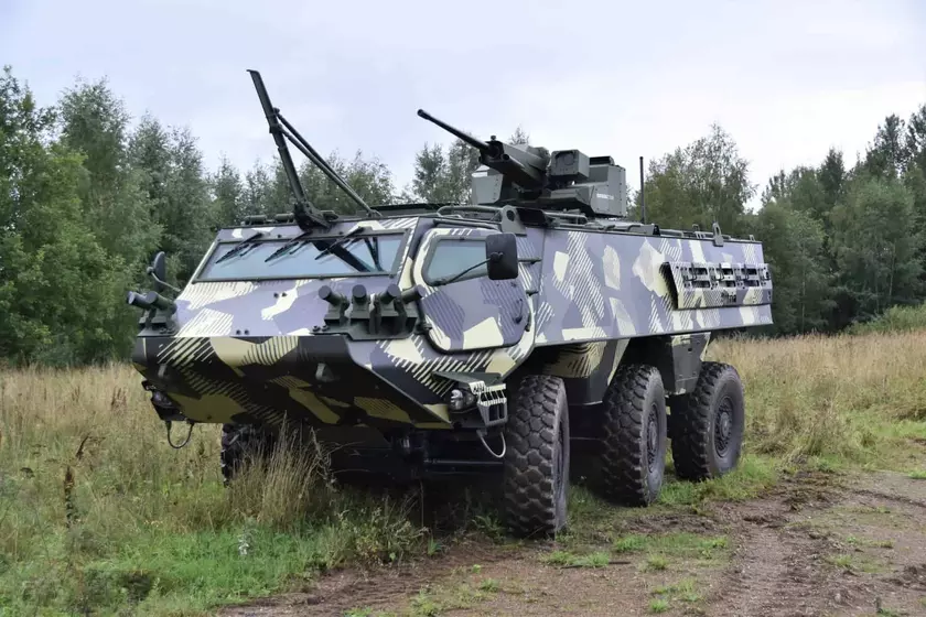 Финская инновация на колесах: бронемашина Patria