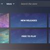 Preview 4 of Steam's revamped menus