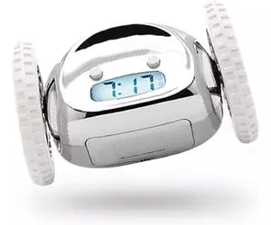 Clocky Alarm Clock On Wheels