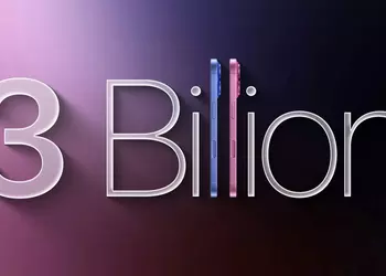 Sales growth accelerated: third billion iPhones passed faster than the second one