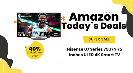 Hisense 75" U7N ULED TV - Massive $600 Off Deal!