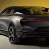 Мініатюра задньої частини сірого Lotus Eletre
