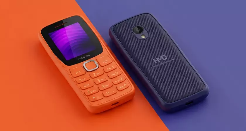 Новый кнопочный телефон Nokia 102 4G в двух цветах