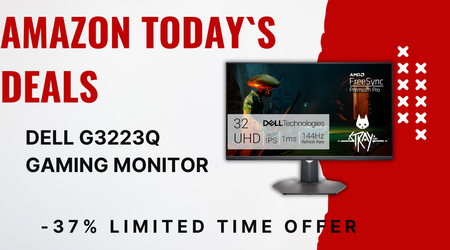 Dell G3223Q 32" Gaming Monitor Bundle – Now $260 Off!