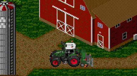 16-bit version of Farming Simulator brings gamers back to the 90's: Giants Software studio has presented an unusual version of the popular simulator