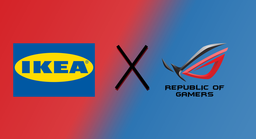 IKEA совместно с ASUS ROG выпустят линейку доступной геймерской мебели