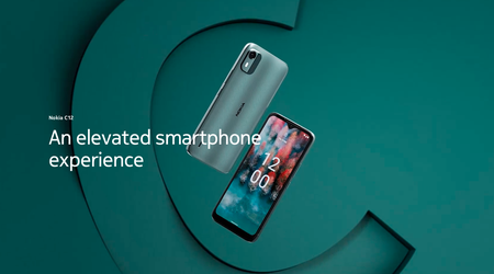 Nokia C12: бюджетний смартфон з Android 12 Go Edition і знімною батареєю на 3000 мАг за 119 євро