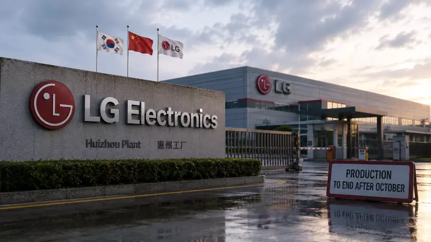 Завод LG Electronics в Китае