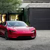 Задня частина на попередньому вигляді Tesla Roadster