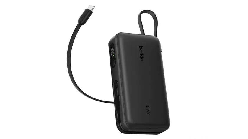 Внешний аккумулятор Belkin с встроенным кабелем