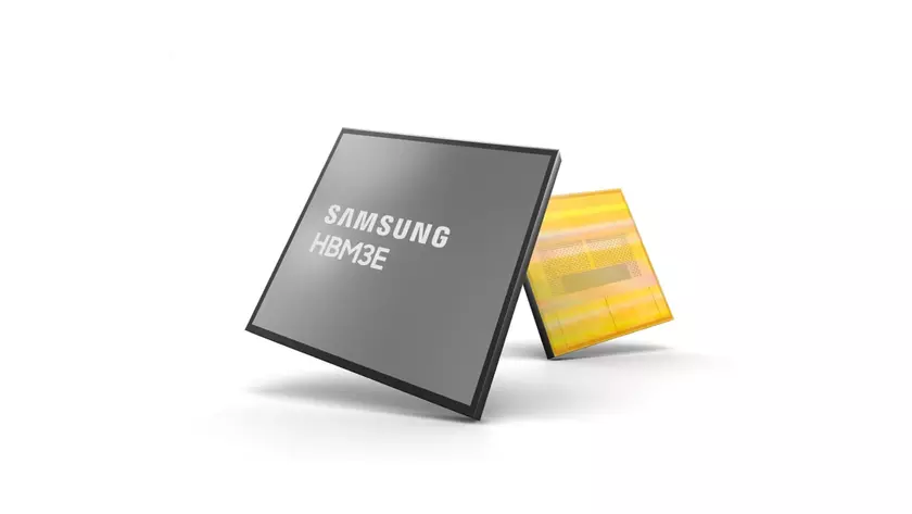 Samsung демонстрирует концепт инновационного чипа HBM3E