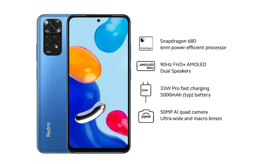 AMOLED-экран на 90 Гц, чип Snapdragon 680, батарей на 5000 мАч, камера на 50 МП и цена $175: таким будет Redmi Note 11