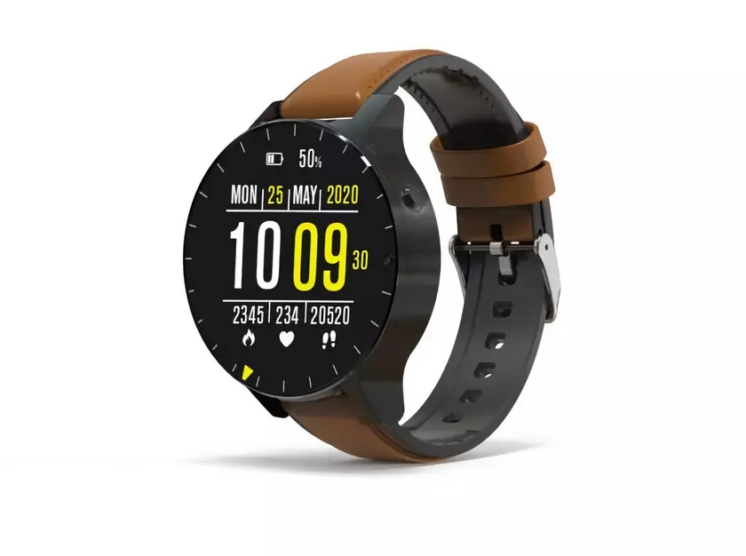 Rollme Hero: первые в мире безрамочные смарт-часы