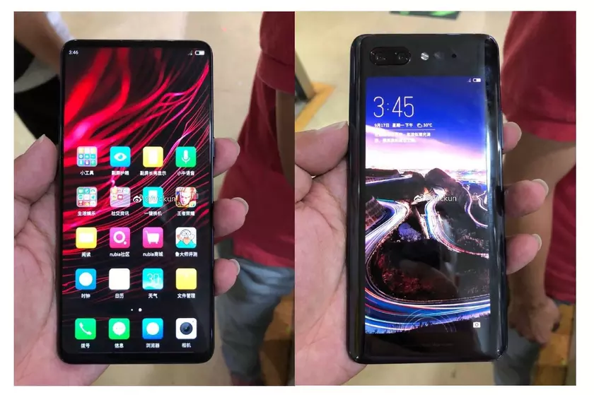Необычный смартфон Nubia Z18s получит два экрана с разными диагоналями и две двойные камеры