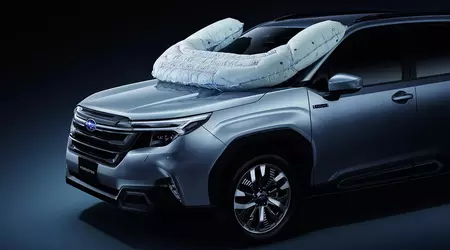 Subaru розробила зовнішню подушку безпеки, яка захищає велосипедистів від удару об стійки лобового скла