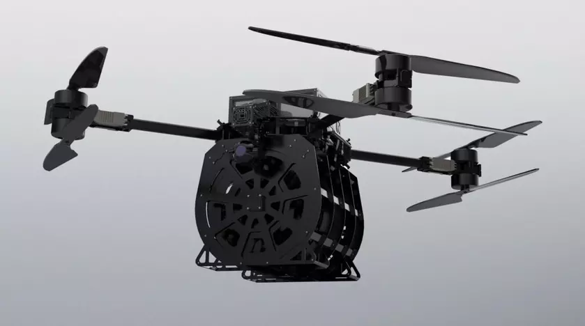 Тайвань передаст Украине необычные военные беспилотники Revolver 860, которые могут одновременно нести восемь 60-мм мин