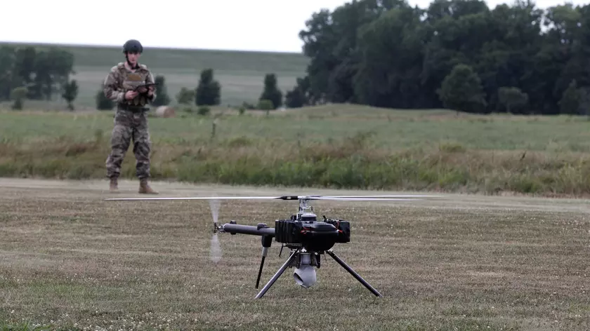 AeroVironment представила беспилотник вертолётного типа VAPOR 55 MX с увеличенной грузоподъёмностью