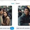 Meta AI a du mal à générer des images de personnes de races différentes-5