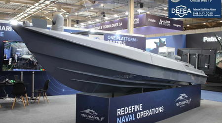 Український надводний дрон Seawolf презентували у Греції