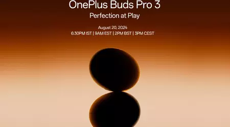 Офіційно: OnePlus Buds Pro 3 дебютують на презентації 20 серпня