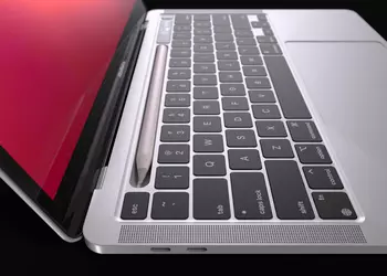 Designer shows renders of first MacBook Pro with Apple Pencil stylus dock