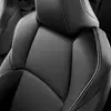 Preview: Rear part of the cabin of the 2026 Toyota bZ4X with comfortable seats