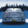 Тестирование Jaguar GT на льду
