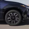 Preview: 2026 Toyota bZ4X, front three-quarter view in deep blue metallic