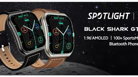 Xiaomi анонсувала Black Shark GT3: смарт-годинник з AMOLED-екраном, функцією дзвінків та автономністю до 10 днів за $34.99
