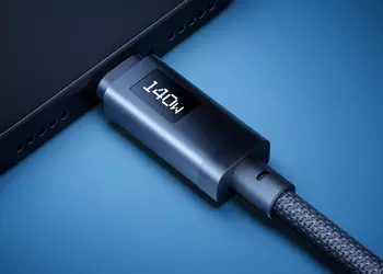 DJI выпустила USB-C кабель на 240 Вт с дисплеем для мониторинга процесса зарядки