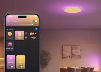 Philips Hue представила новые потолочные светильники Datura в США