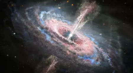 Le télescope James Webb découvre un trou noir formé avant sa galaxie