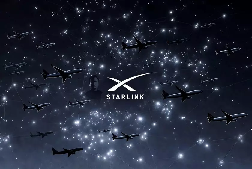 Авиация переходит на спутниковый интернет Starlink