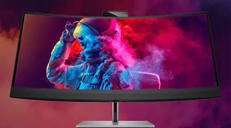 HP показала 34-дюймовий вигнутий монітор із висувною камерою на 5 МП та підтримкою Power Delivery до 100 Вт