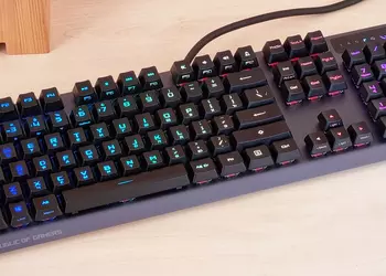 Обзор ASUS ROG Strix Scope RX: оптико-механическая геймерская клавиатура с влагозащитой