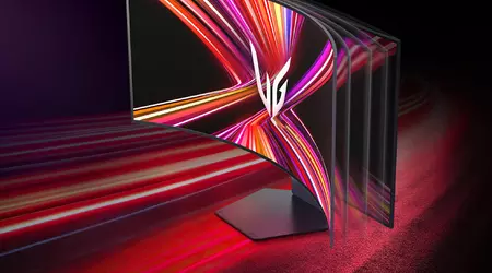 LG анонсувала гнучкий ігровий монітор UltraGear OLED 45GX990A, який може змінювати форму