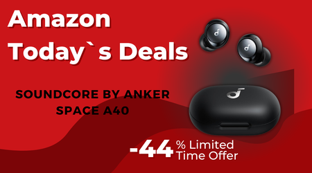 Soundcore Space A40 Wireless Earbuds by Anker – Save $35 Now!
