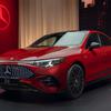 Rear view of the new Mercedes-Benz CLA