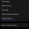Setting up satellite notifications on Galaxy S24 Ultra