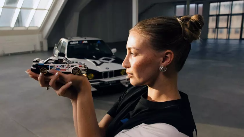 Набор Lego Speed Champions BMW M3 E30 с минифигуркой