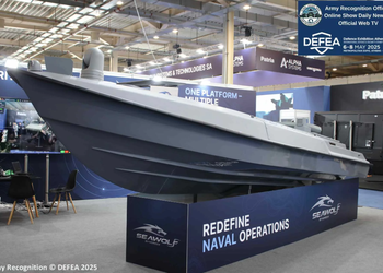 Украинский надводный дрон Seawolf презентовали в Греции