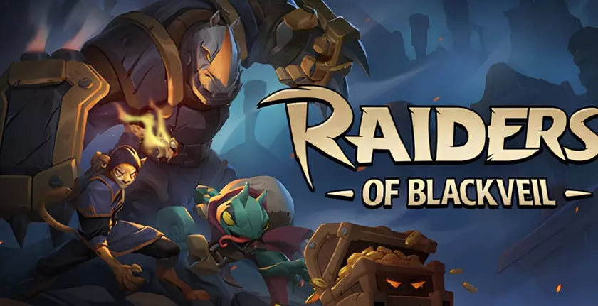Эксклюзивный взгляд на ключевое искусство Raiders of Blackveil