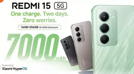 Redmi 15 5G офіційно представлений у Малайзії