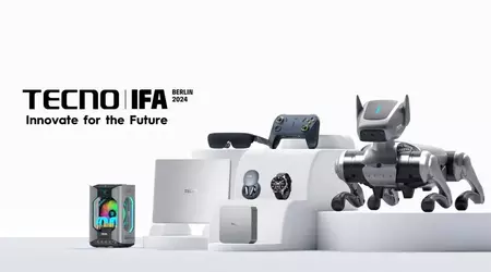 TECNO presents a robot dog, an AR gaming set and other novelties at IFA 2024
