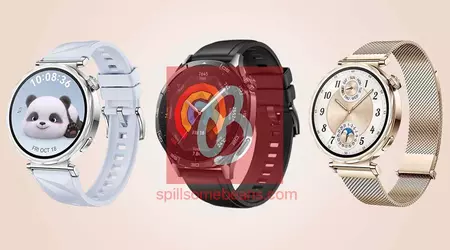 Майбутній смарт-годинник Huawei Watch GT 5 перед анонсом з'явився на перших офіційних рендерах
